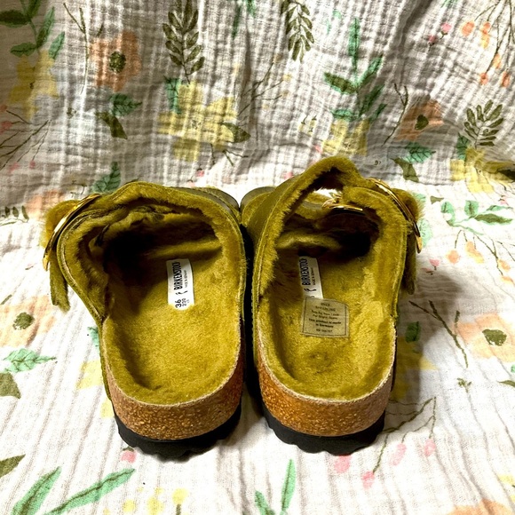 Birkenstock Arizona Big Buckle Shearling Women’s EU 36 US 5/5.5 - Picture 3 of 6